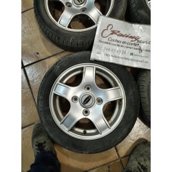 Llanta de aluminio con neumático 145/60 R13
