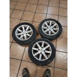 Vista de llantas de aluminio 14 pulgadas para Aixam referencia 6AA080