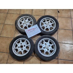Juego de 4 llantas aluminio Tasso 13 pulgadas 4x115
