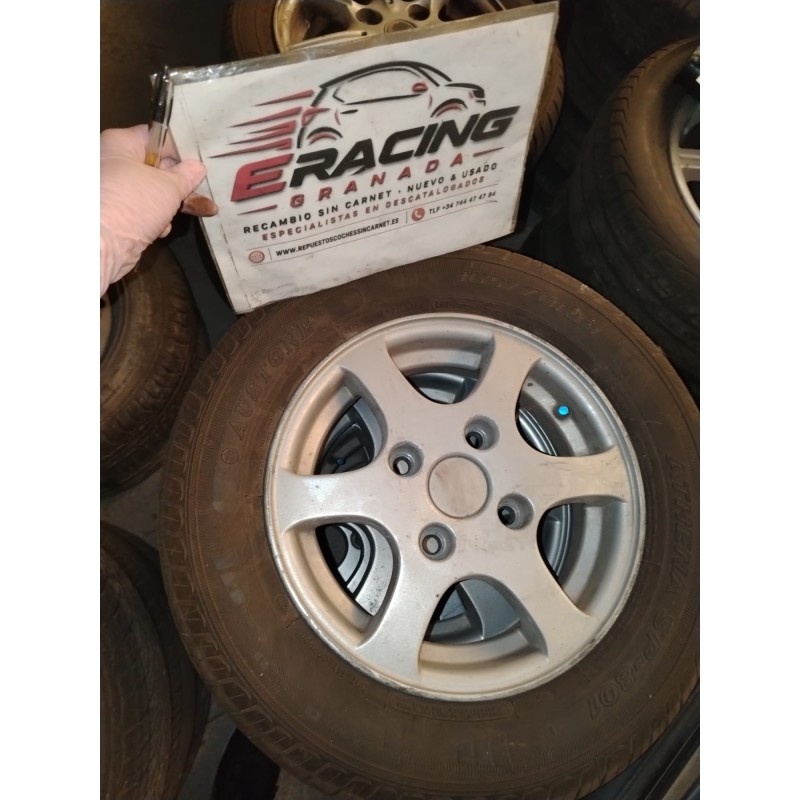 Juego de 4 llantas JDM 13 pulgadas con neumáticos 165/70 R13